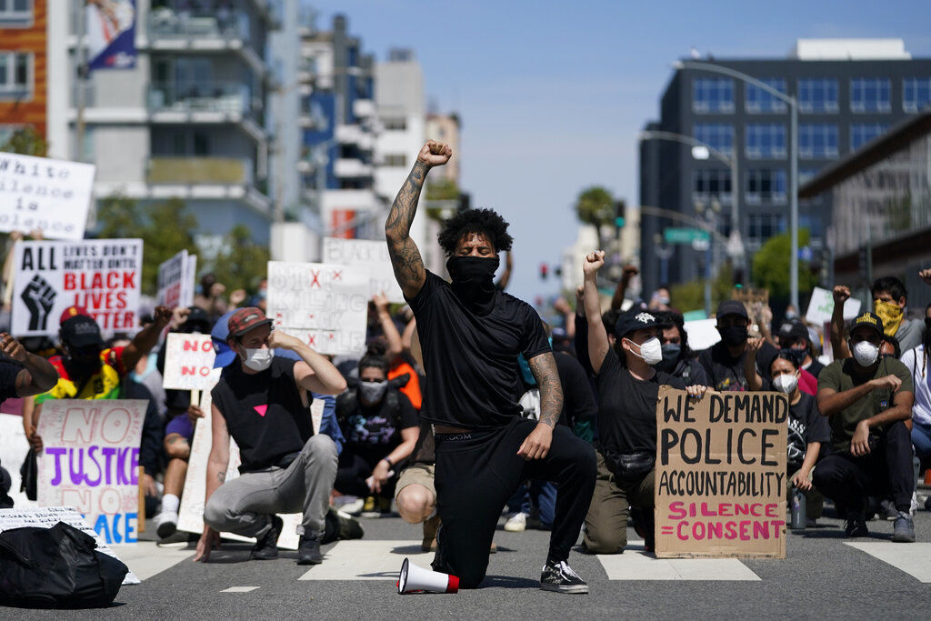 APTOPIX American Protests California